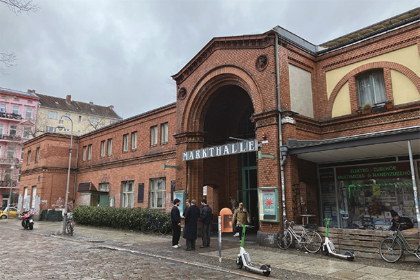 アルミニウス・マルクトハレの外観