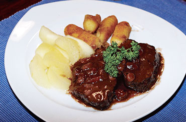 ライン風ザワーブラーテン - Rheinischer Sauerbraten