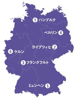 ドイツ地図
