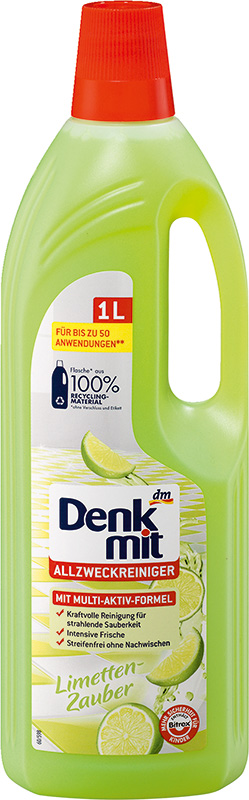 Denkmit Allzweckreiniger Limettenzauber 万能クリーナー