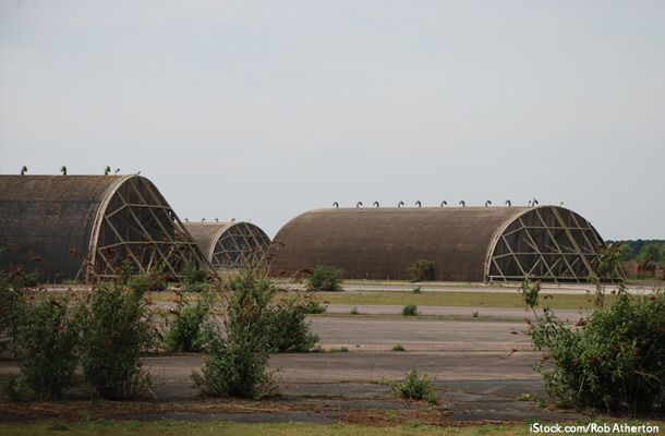 ウッドブリッジの旧空軍基地