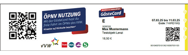 ゲストカード GästeCard