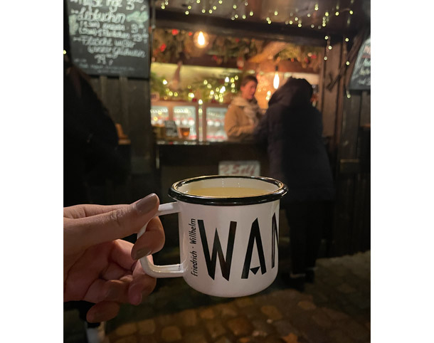 ほうろうのマグカップ