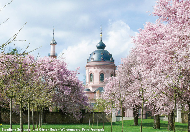 シュヴェツィンゲン城の庭園