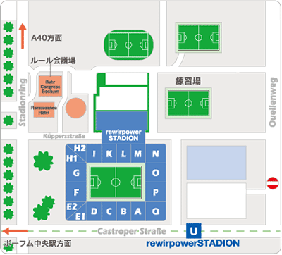 スタジアム地図