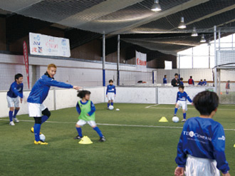 本田圭祐選手のサッカー教室