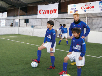 本田圭祐選手のサッカー教室