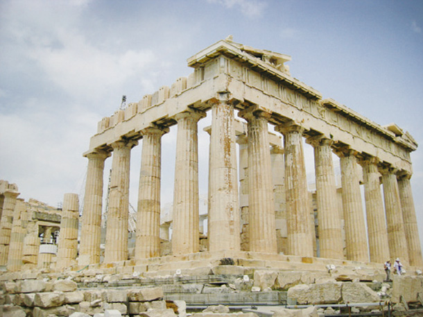ギリシャ/アテネのパルテノン神殿