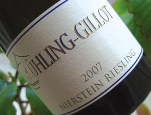 2007 Nierstein Riesling trocken