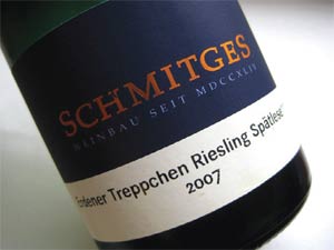 2007 Erdener Treppchen Riesling Spätlese