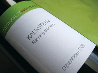 2009 Dittelsheimer Riesling Kalkstein
trocken