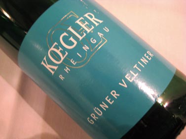 2009 Grüner Veltliner Eltviller Sonnenberg