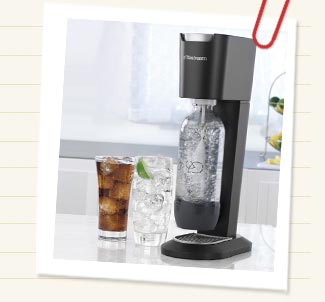 水道水を一瞬で炭酸水に SodaStream